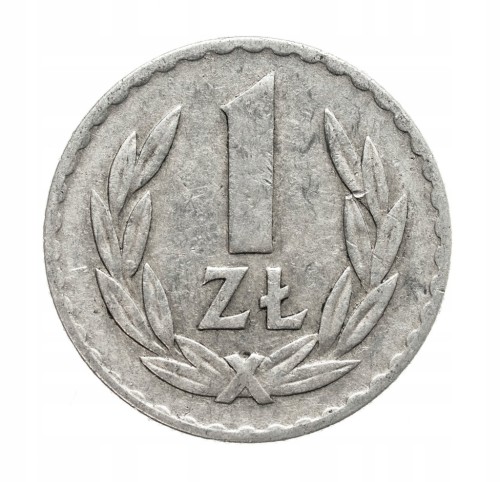 Polska, PRL, 1 złoty 1949 aluminium.