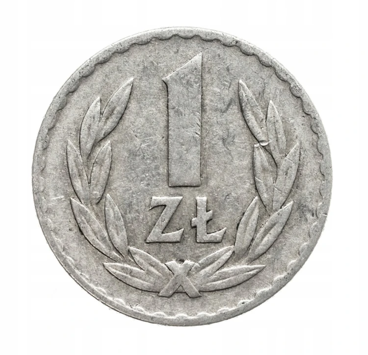 Polska, PRL, 1 złoty 1949 aluminium.