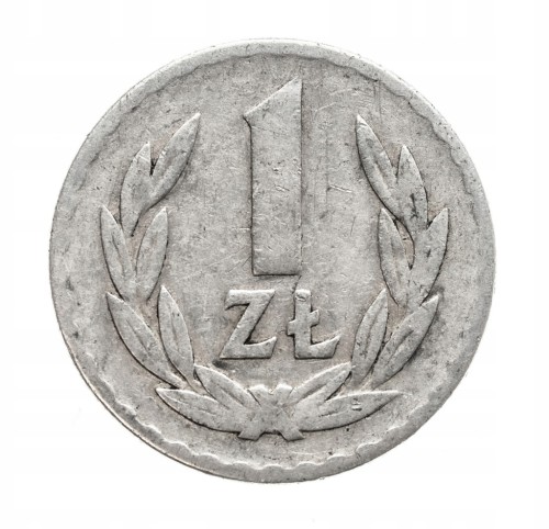 Polska, PRL, 1 złoty 1957 rok.