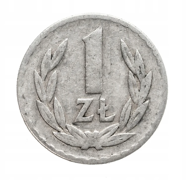 Polska, PRL, 1 złoty 1957 rok.