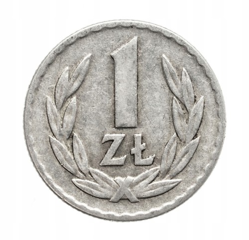 Polska, PRL, 1 złoty 1966 rok.
