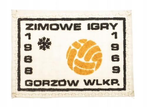 NASZYWKA ZIMOWE IGRY, GORZÓW WIELKOPOLSKI 1968