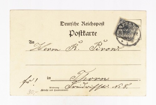 TORUŃ - MOST KOLEJOWY 1900
