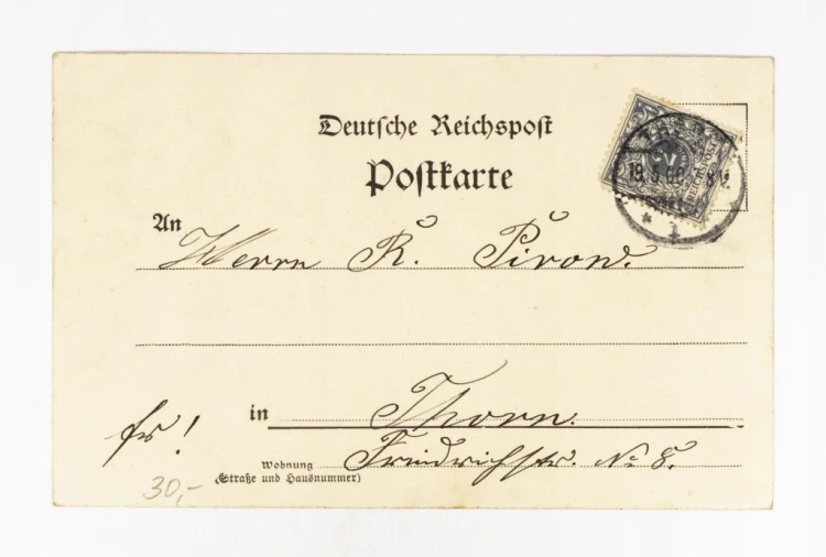 TORUŃ - MOST KOLEJOWY 1900