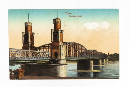 TORUŃ - MOST KOLEJOWY, FELDPOST 1916