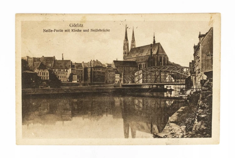 ZGORZELEC, GORLITZ - MIASTO NAD RZEKĄ, KOŚCIÓŁ / ZAWIDÓW l. 20
