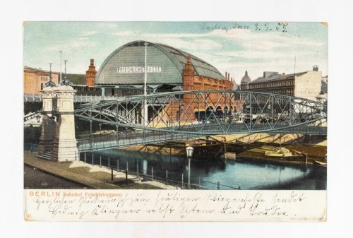 NIEMCY, BERLIN - DWORZEC KOLEJOWY 1905
