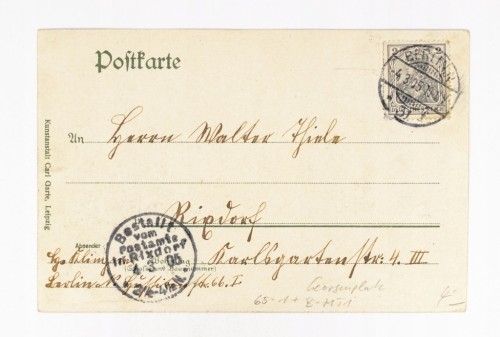 NIEMCY, BERLIN - DWORZEC KOLEJOWY 1905