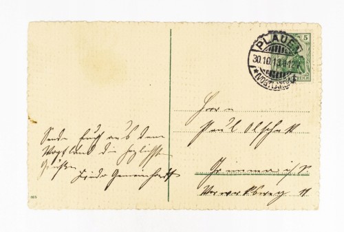 NIEMCY, PLAUEN - MOST DROGOWY 1913