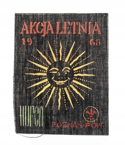 NASZYWKA HARCERSKA - AKCJA LETNIA, POZNAŃ 1968