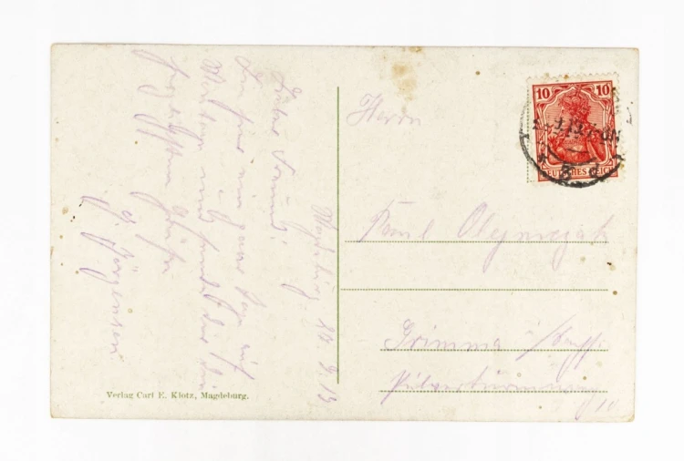 NIEMCY, MAGDEBURG - MOST KRÓLEWSKI 1919