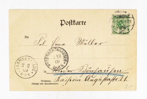 POZNAŃ - DWORZEC KOLEJOWY, DOROŻKI 1900
