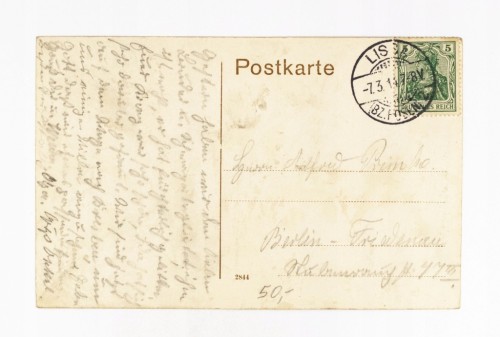 LESZNO - DWORZEC KOLEJOWY 1914