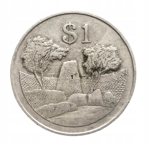 Zimbabwe 1 dolar 1980 rok.