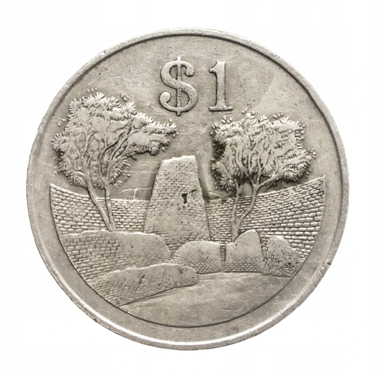 Zimbabwe 1 dolar 1980 rok.