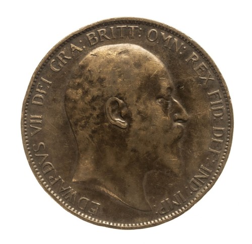 Wielka Brytania, Edward VII, 1 pens 1906 rok.