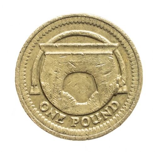 Wielka Brytania, Elżbieta II, 1 funt, Egipski łuk MacNeilla, 2006 rok.