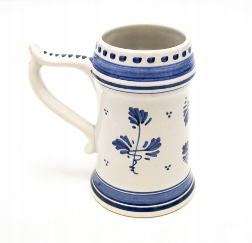 STARY CERAMICZNY KUFEL, PYRAMIDE DELFT HOLANDIA