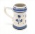 STARY CERAMICZNY KUFEL, PYRAMIDE DELFT HOLANDIA