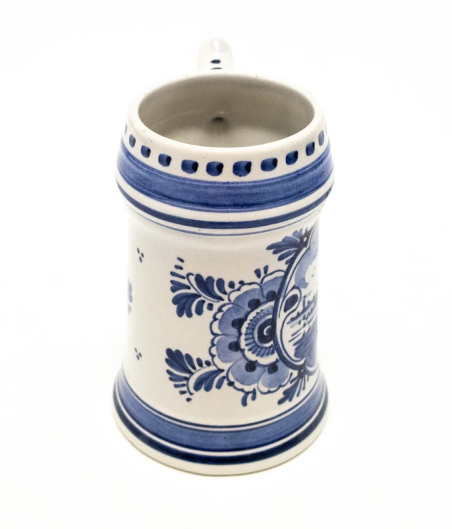 STARY CERAMICZNY KUFEL, PYRAMIDE DELFT HOLANDIA
