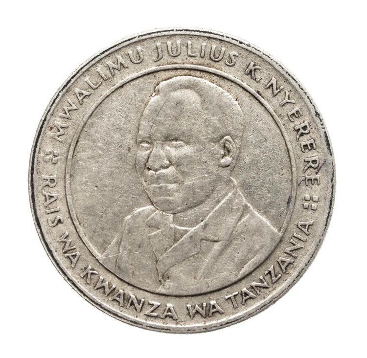Tanzania, 10 szylingów Julius Nyerere 1993 rok.