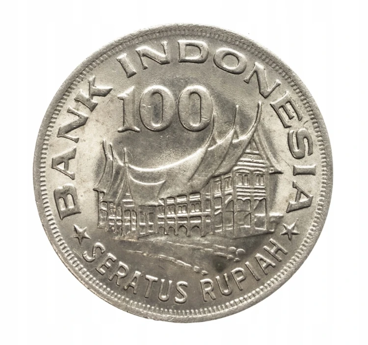 Indonezja 100 rupii Gospodarka leśna, 1978 rok.
