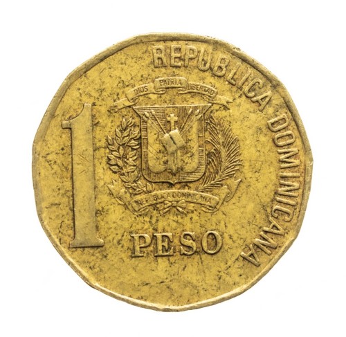 Dominikana, 1 peso Juan Pablo Duarte, 2000 rok.
