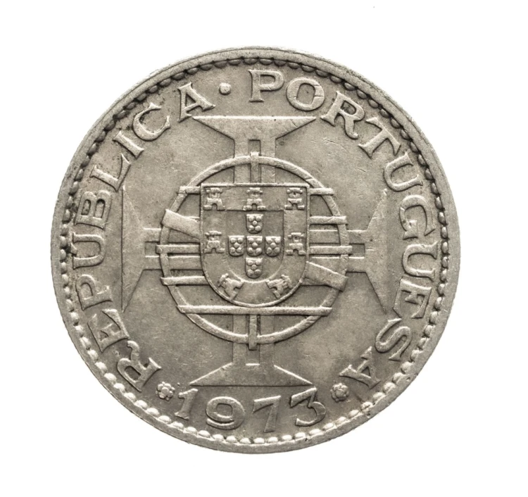Portugalia, Macau 50 avos, 1973 rok.