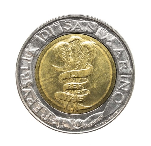 San Marino, 500 lirów FAO, 1995 rok.