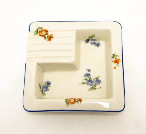 STARA PORCELANOWA POPIELNICZKA CHODZIEŻ