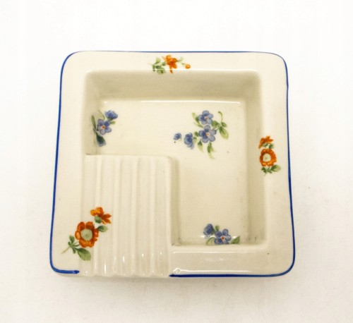 STARA PORCELANOWA POPIELNICZKA CHODZIEŻ