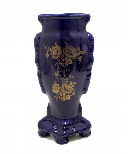 STARY PORCELANOWY WAZON Z KWIATAMI