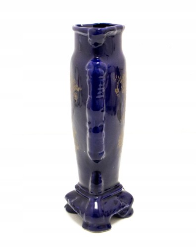 STARY PORCELANOWY WAZON Z KWIATAMI