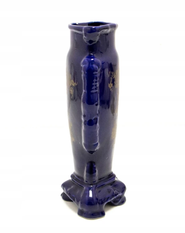 STARY PORCELANOWY WAZON Z KWIATAMI