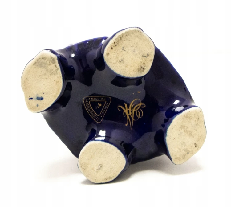 STARY PORCELANOWY WAZON Z KWIATAMI