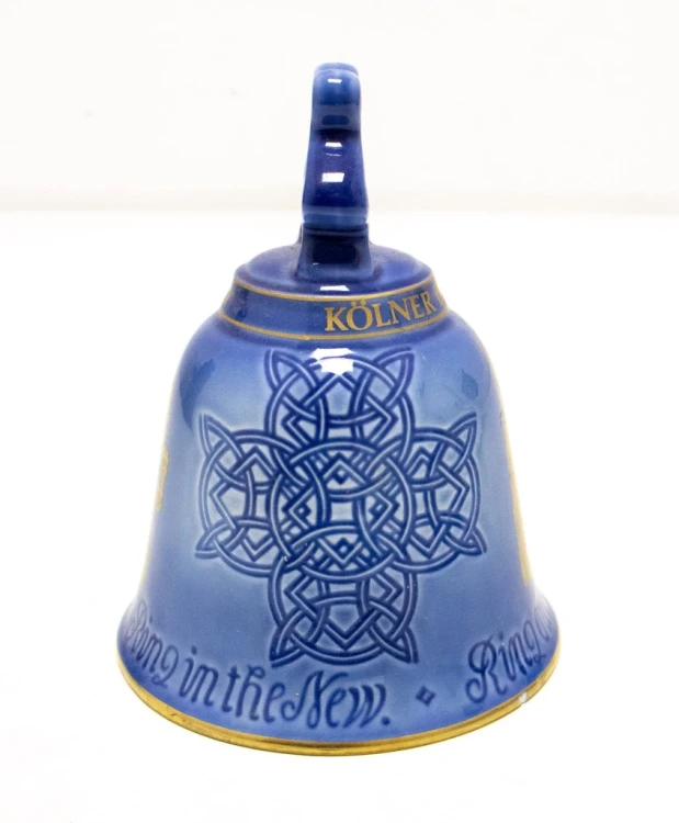 STARY PORCELANOWY DZWONEK, KATEDRA KOLONIA, NIEMCY 1980