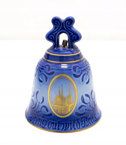 STARY PORCELANOWY DZWONEK, KATEDRA ROSKILDE, DANIA 1974