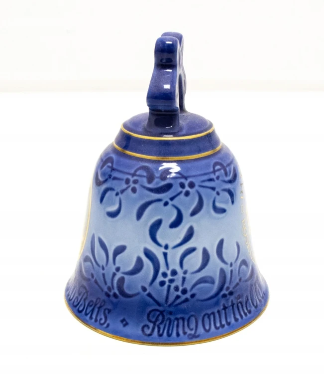 STARY PORCELANOWY DZWONEK, KATEDRA ROSKILDE, DANIA 1974