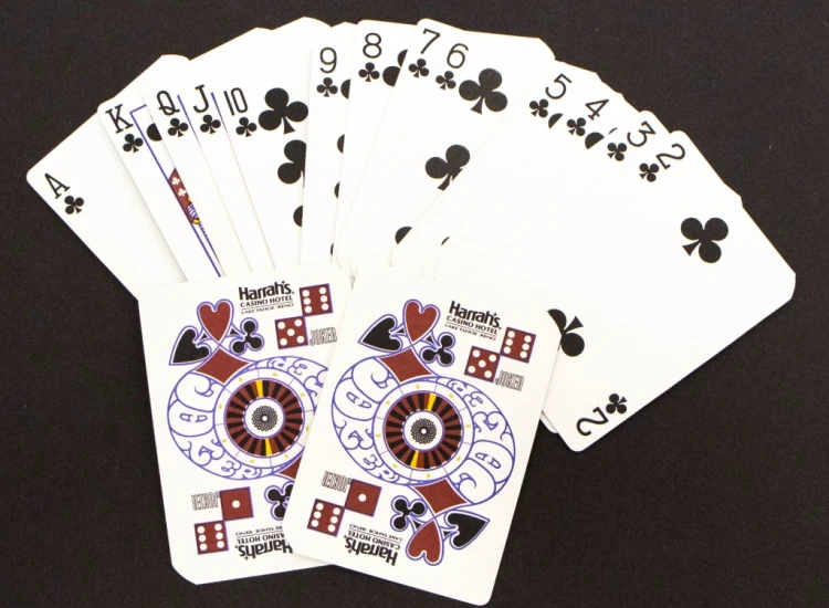 STARE KARTY DO GRY, CASINO HOTEL HARRAHS, LAS VEGAS