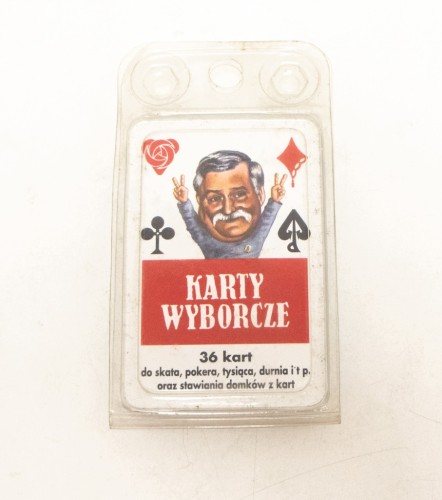 STARE KARTY DO GRY, KARTY WYBORCZE, POLITYCY