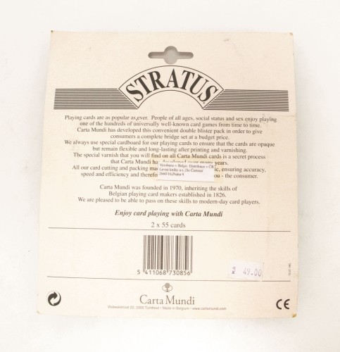 STARE KARTY DO GRY STRATUS, 2 TALIE