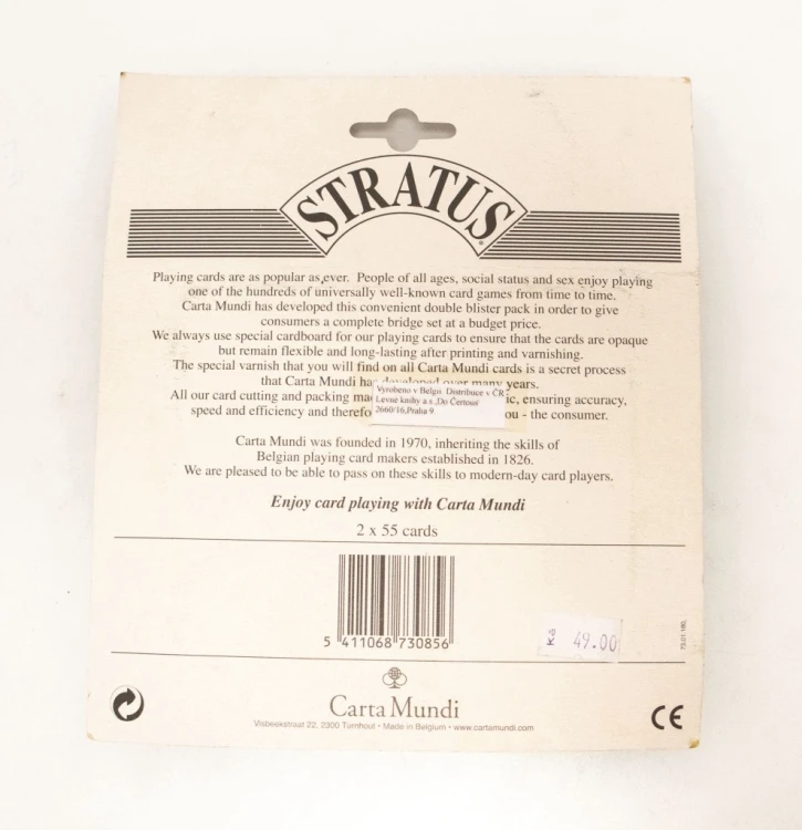 STARE KARTY DO GRY STRATUS, 2 TALIE