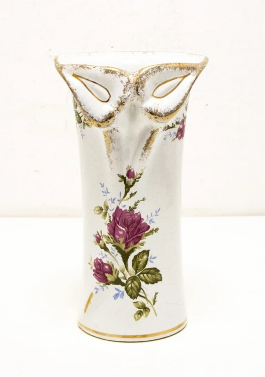 STARY PORCELANOWY WAZON CHODZIEŻ IWONA, OCZY KOTA