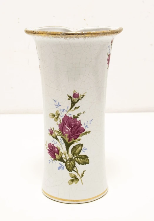 STARY PORCELANOWY WAZON CHODZIEŻ IWONA, OCZY KOTA