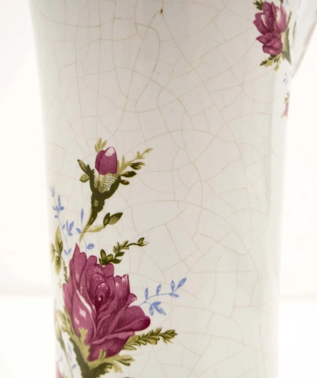 STARY PORCELANOWY WAZON CHODZIEŻ IWONA, OCZY KOTA