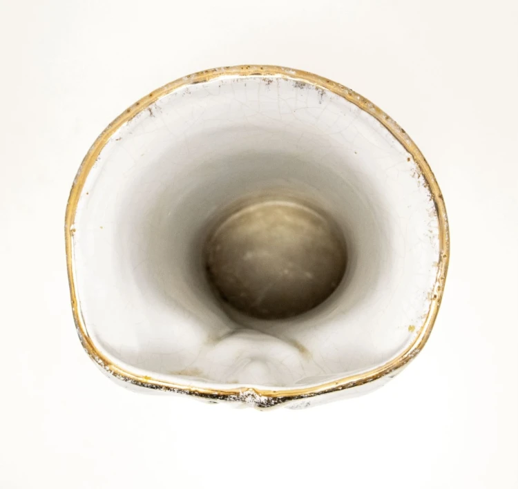 STARY PORCELANOWY WAZON CHODZIEŻ IWONA, OCZY KOTA