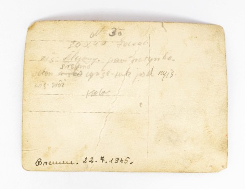 STARA FOTOGRAFIA - POLACY W NIEMCZECH, GRUPA PRZYJACIÓŁ, BREMA 1945