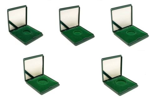 ZESTAW ORYGINALNYCH ETUI PUDEŁEK NBP NA MONETY (26mm i 32mm)