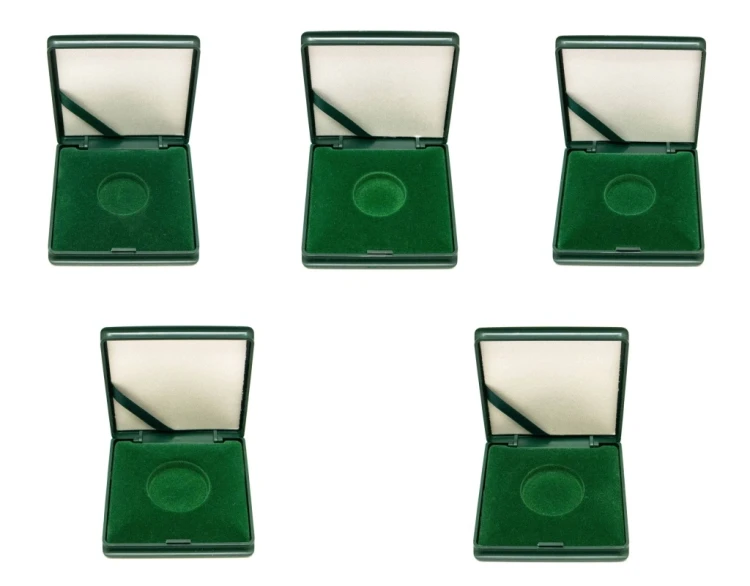 ZESTAW ORYGINALNYCH ETUI PUDEŁEK NBP NA MONETY (26mm i 32mm)