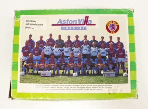 STARE PUZZLE DRUŻYNA PIŁKARSKA ASTON VILLA 1990-1991
